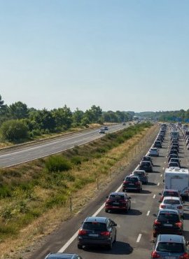 Départs en vacances : samedi rouge sur l'A10 vers Bordeaux