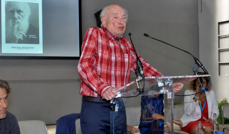 Edgar Morin, de Darwin au lycée qui porte son nom à Bordeaux