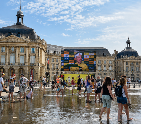 Tour de France à Bordeaux : Merlier roi des quais