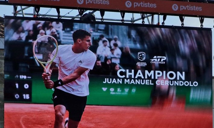 Juan Manuel Cerundolo remporte le BNP Paribas Primrose 2026