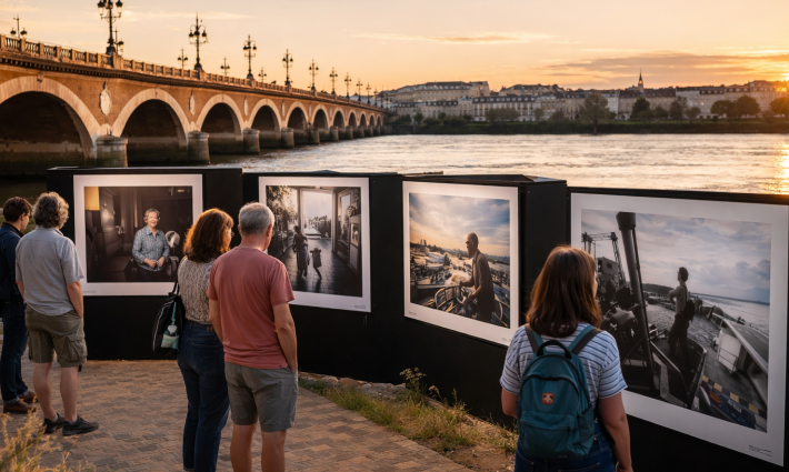 Bordeaux : la ville devient galerie photo à ciel ouvert