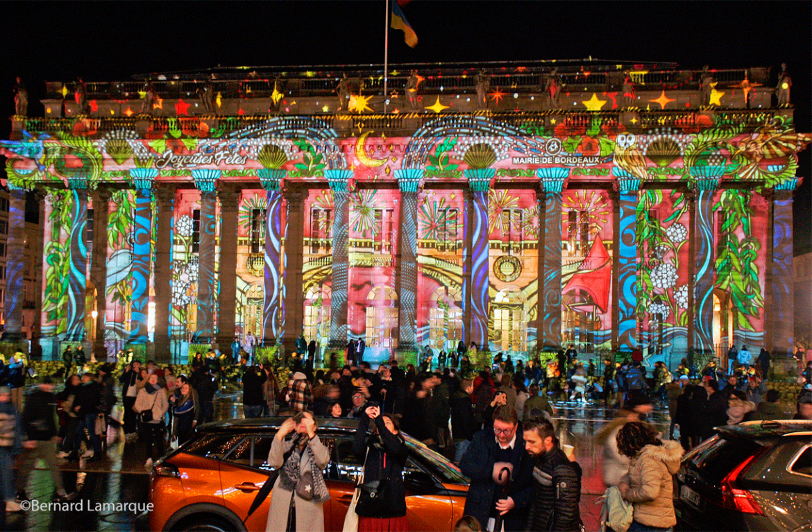 Bordeaux : les illuminations de Noël, c'est parti jusqu'au 7 janvier