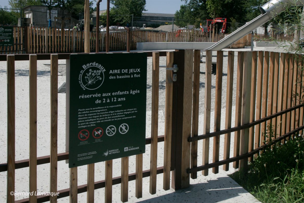Le Parc de Bacalan prend forme