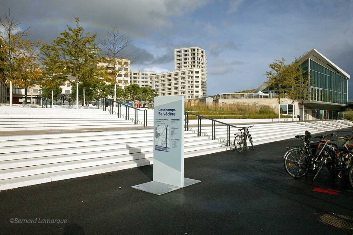 Bordeaux : Les animations de l'Inauguration du quartier Deschamps Belvédère ont débuté