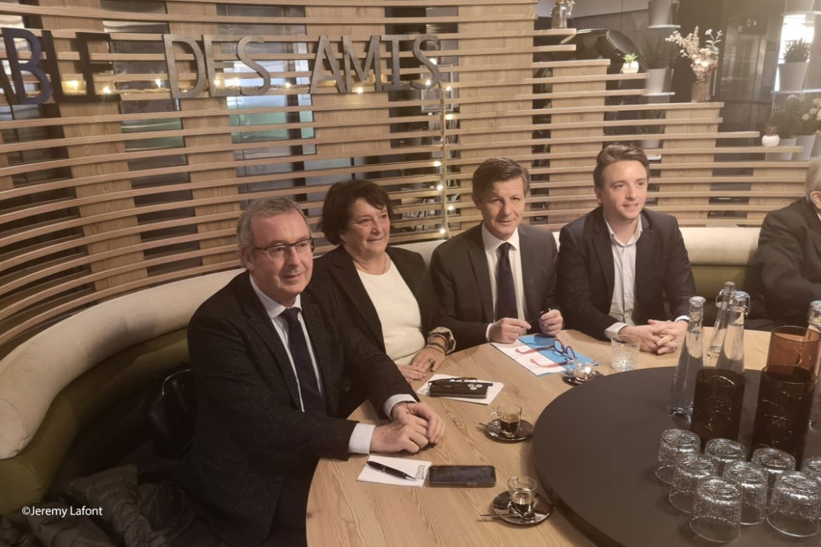 Nicolas Florian s'est exprimé sur ses vœux pour l'année 2023