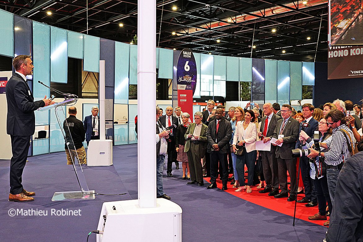 Vinexpo 2019 baptise le Hall 2 l'Atlantique