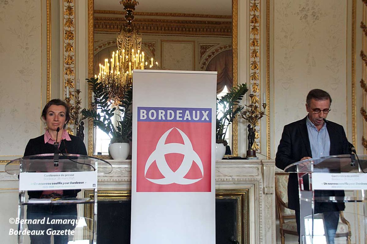 Bordeaux : présentation du projet de mandature de la nouvelle majorité