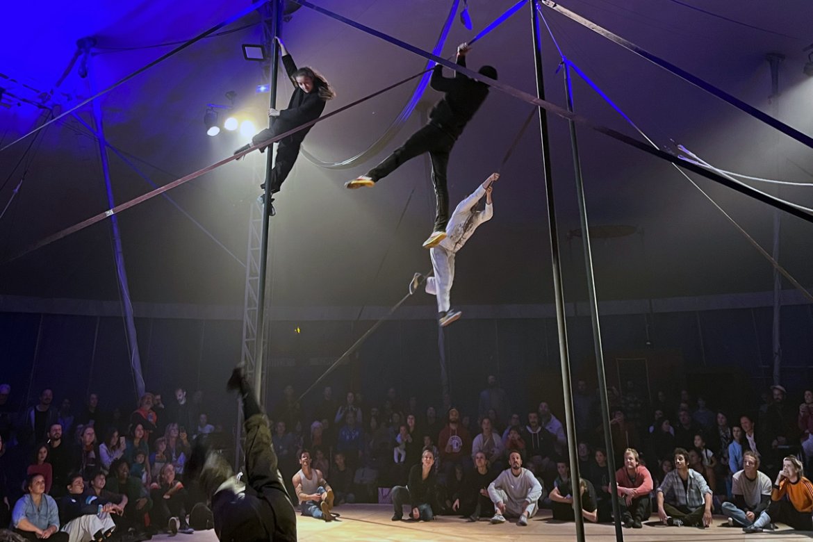 Nuit d'éclat : Soirée cirque organisée par la Compagnie Bivouac