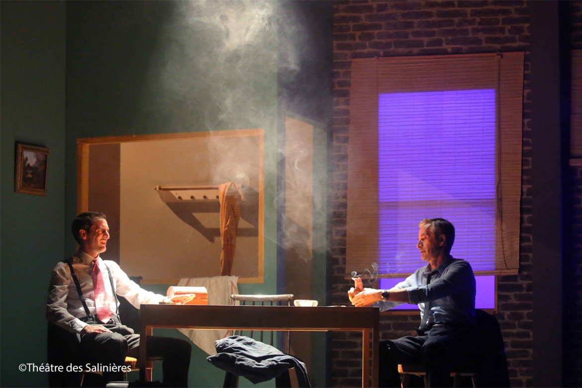 Un « DRÔLE DE COUPLE » d'amis aux Salinières.