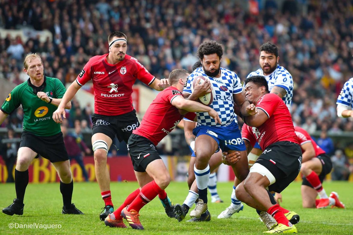 L'UBB tient une mi-temps face au Stade Toulousain