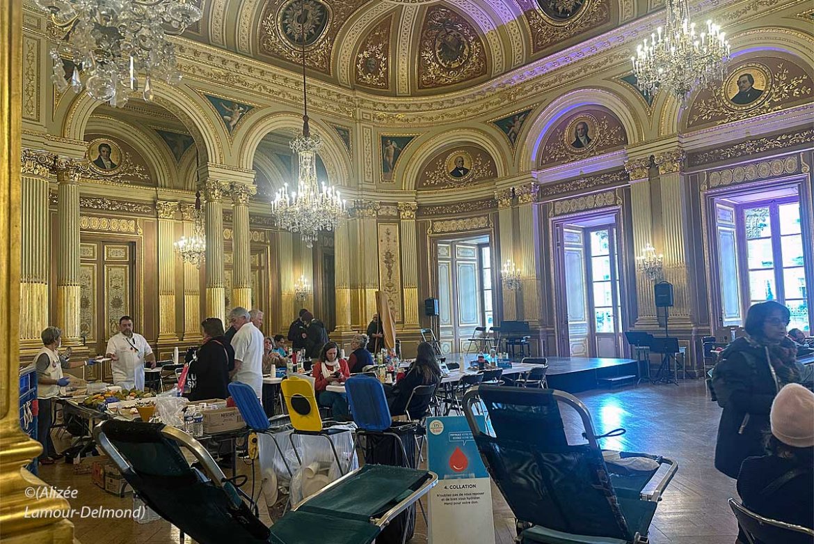 Le don de sang entre en scène au Grand Théâtre de Bordeaux